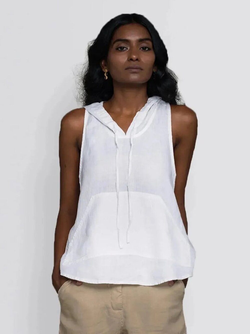 Coastal Drive Hoodie - Coconut White